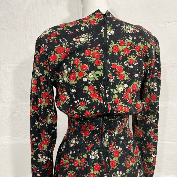 VINTAGE UNIWORLD FLORAL DRESS - Picture 14 of 16